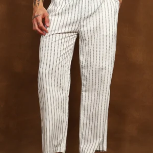 Whiteline Stripe Linen Pyjama