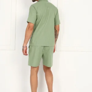 Alternative view of Himalaya Sage Linen Co-Ord Set