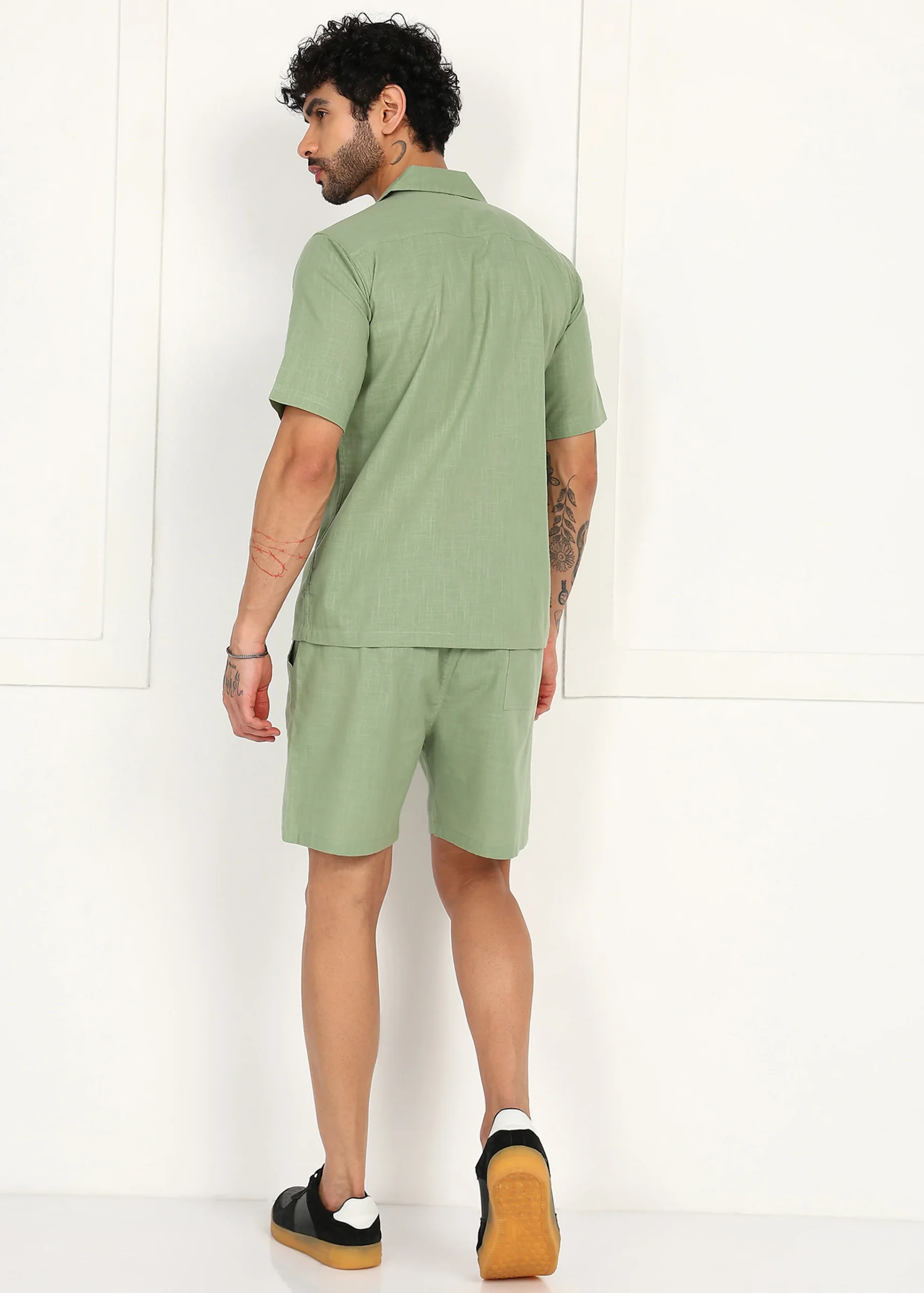 Himalaya Sage Linen Co-Ord Set - Image 2