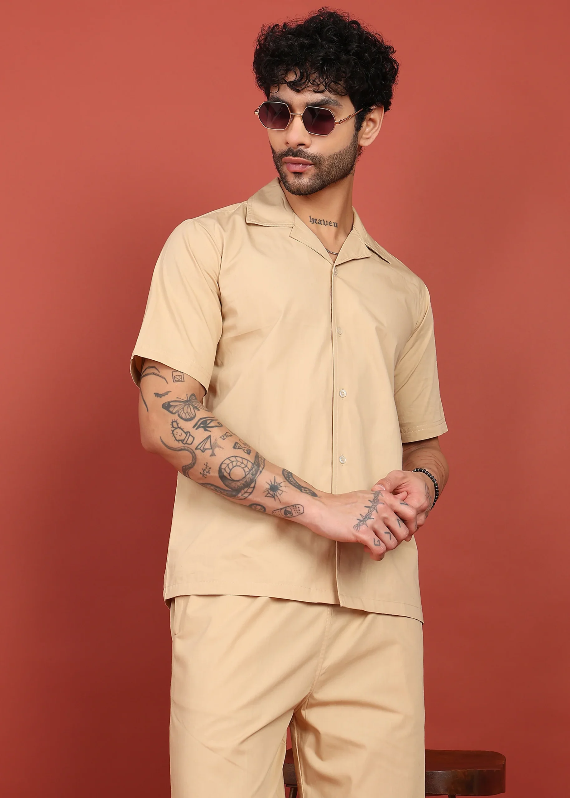Desert Sand Classic Co-Ord Set