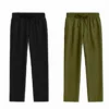 Men’s Linen Pajama Combo – Olive & Black(Pack of 2)