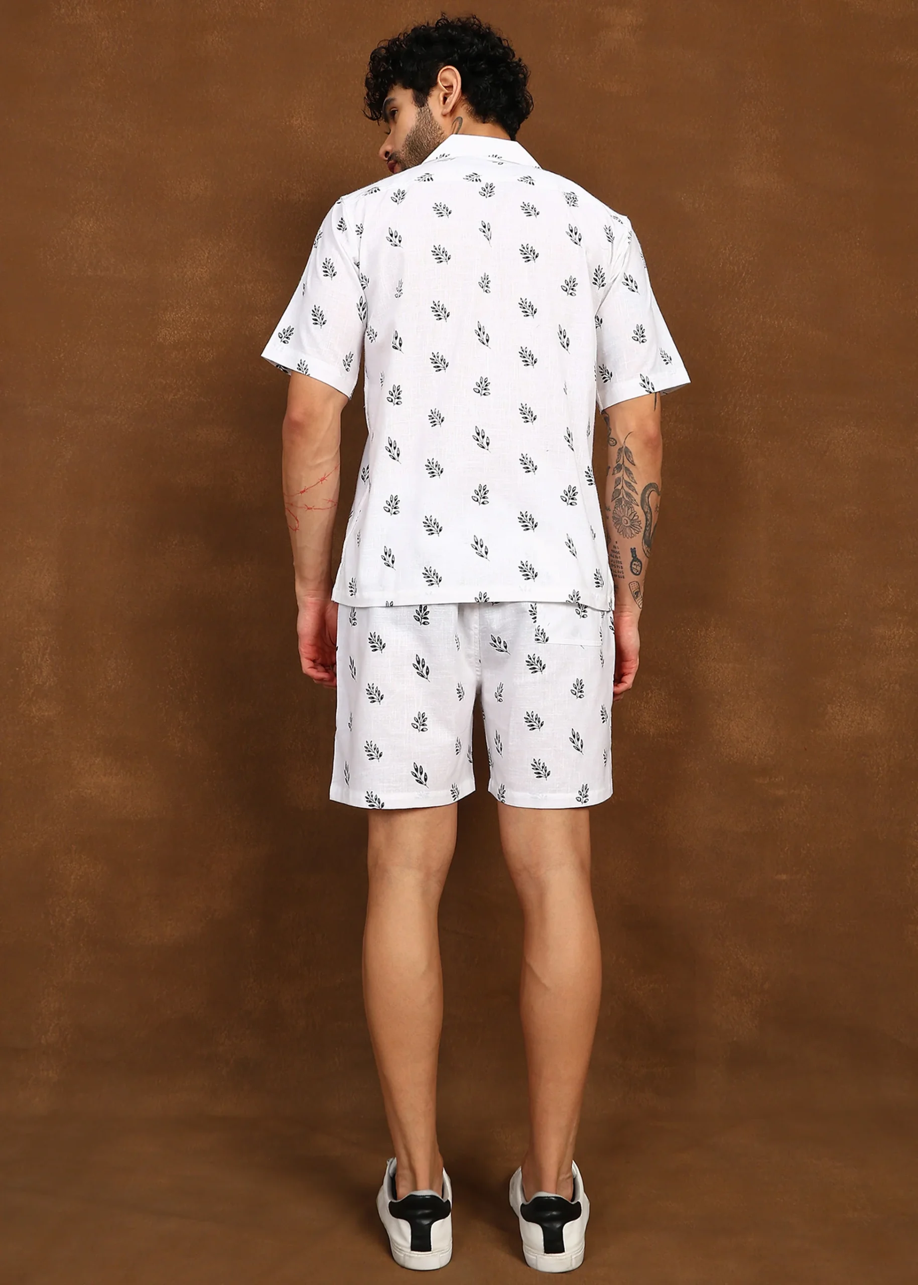 Leaf Whisper Linen Co-Ord Set - Image 3