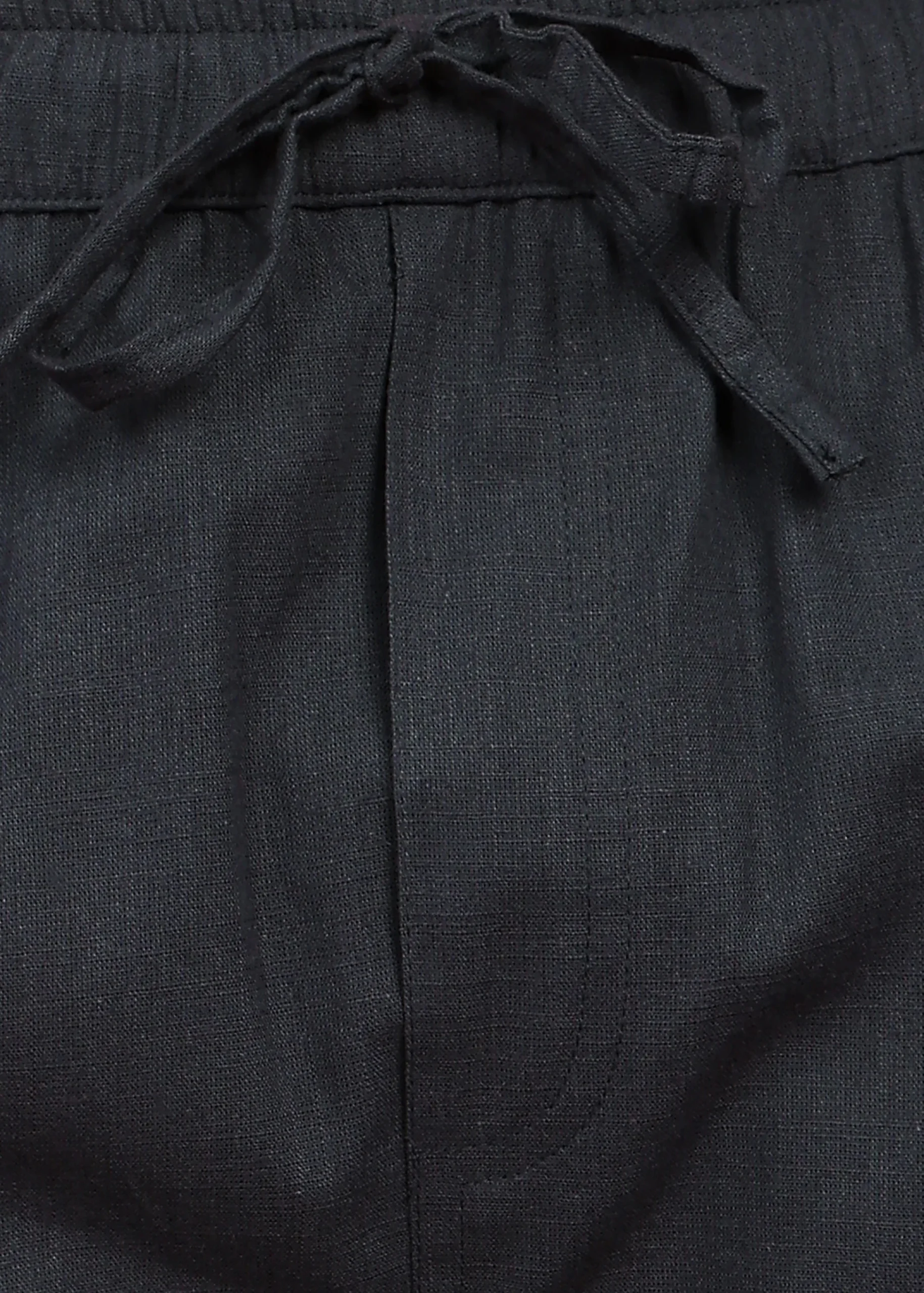 Midnight Black Tailored Shorts - Image 5