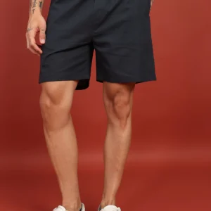 Midnight Black Tailored Shorts - Image 6