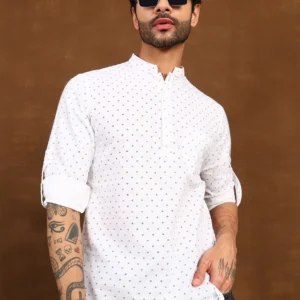 Nova Dot Short Kurta