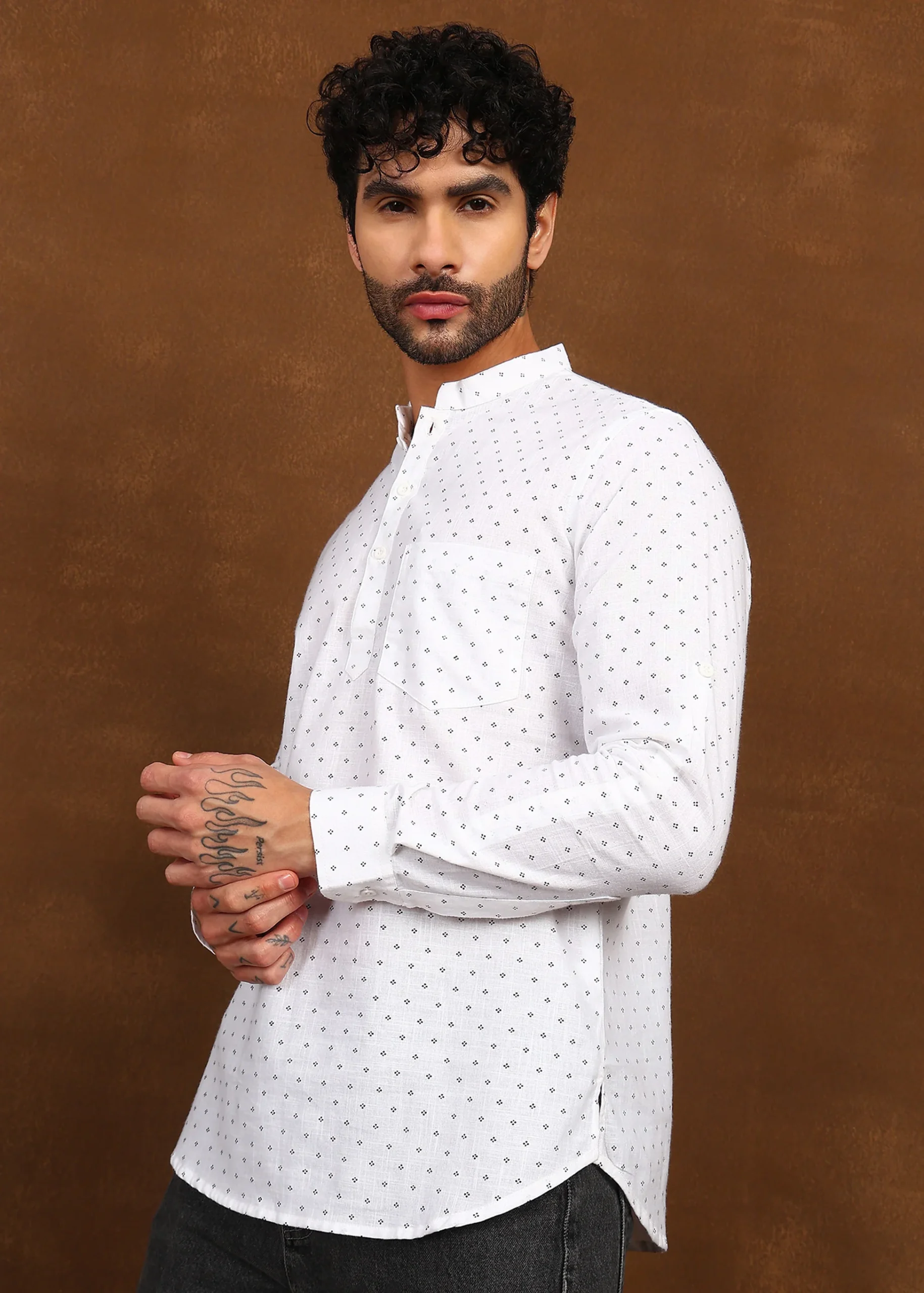 Nova Dot Short Kurta - Image 3