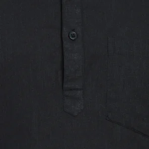 Onyx Noir Mandarin Collar Short Kurta - Image 6