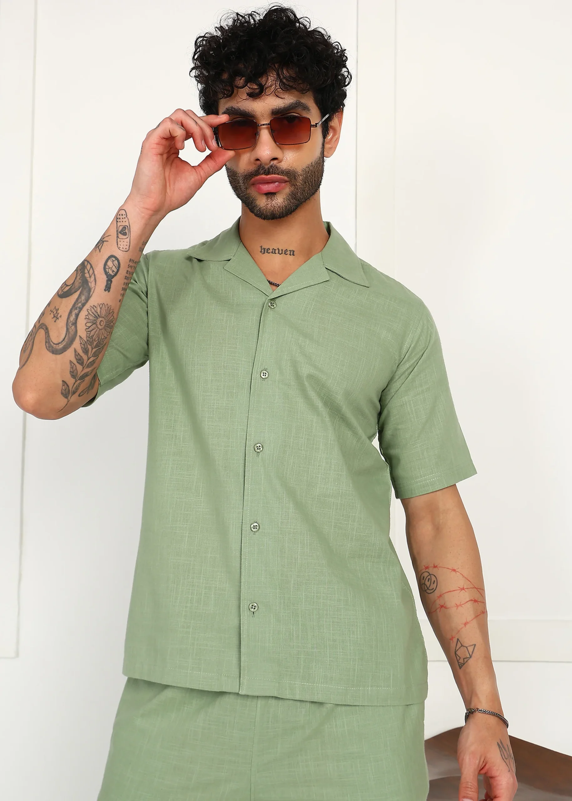 Sage Flow Linen Co-Ord Set - Image 3
