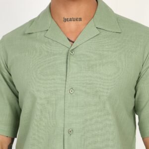 Himalaya Sage Linen Co-Ord Set - Image 4