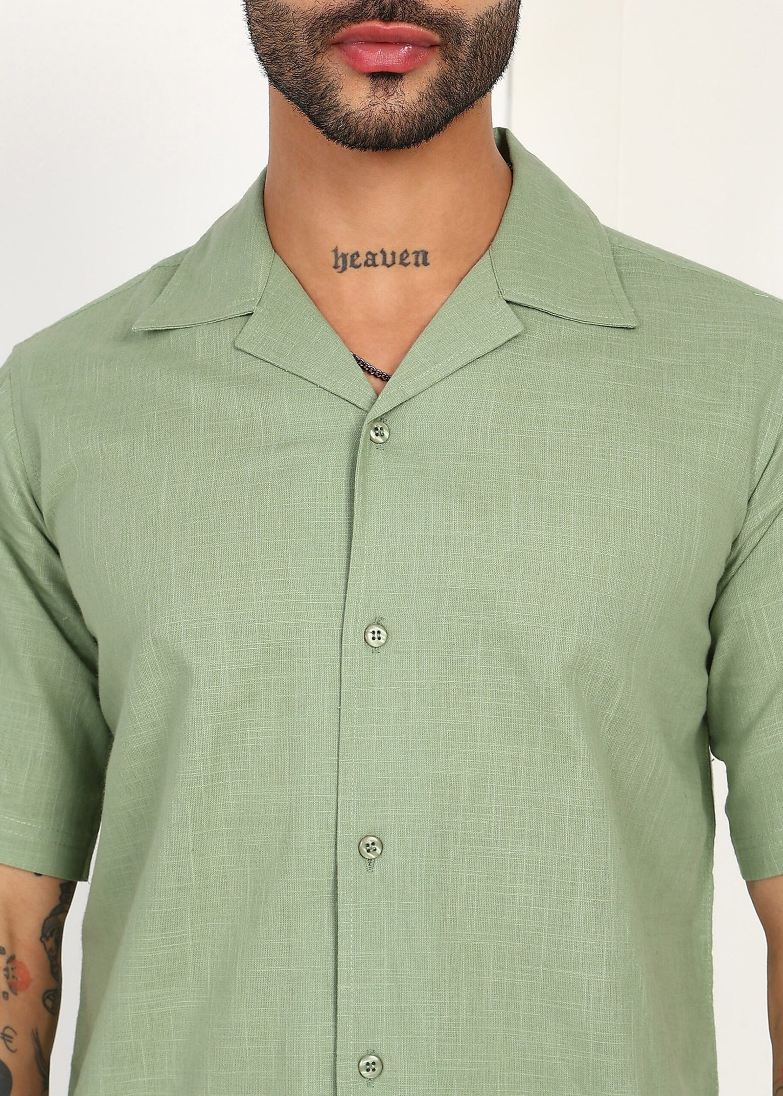 Himalaya Sage Linen Co-Ord Set - Image 4