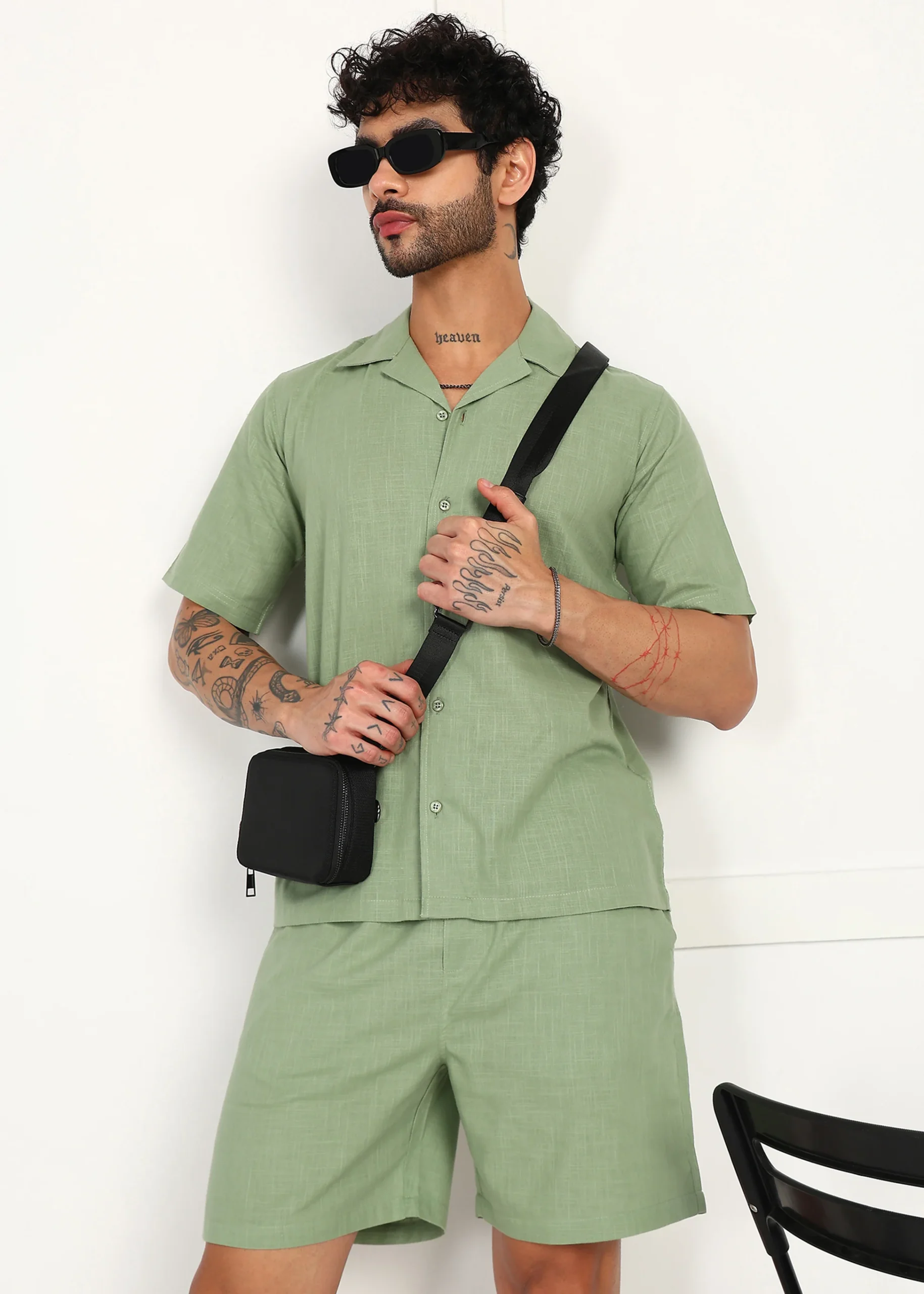 Himalaya Sage Linen Co-Ord Set - Image 5