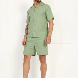 Himalaya Sage Linen Co-Ord Set - Image 6