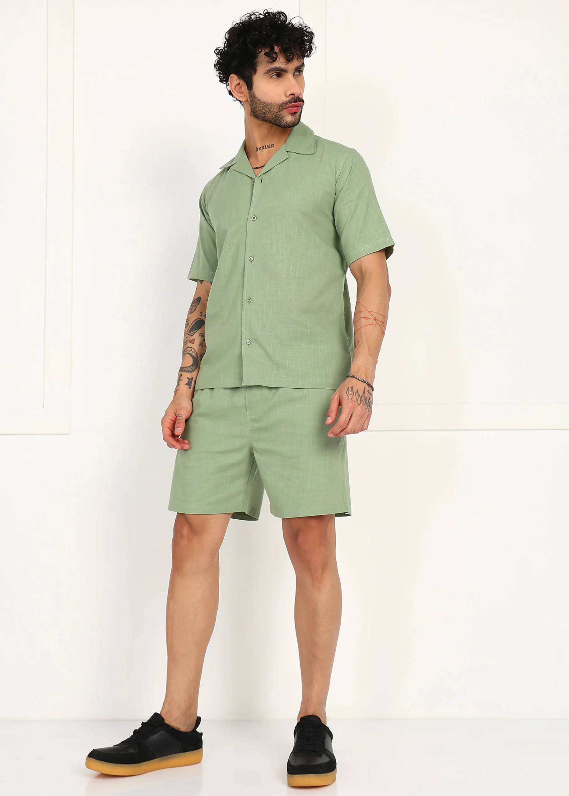 Himalaya Sage Linen Co-Ord Set - Image 6