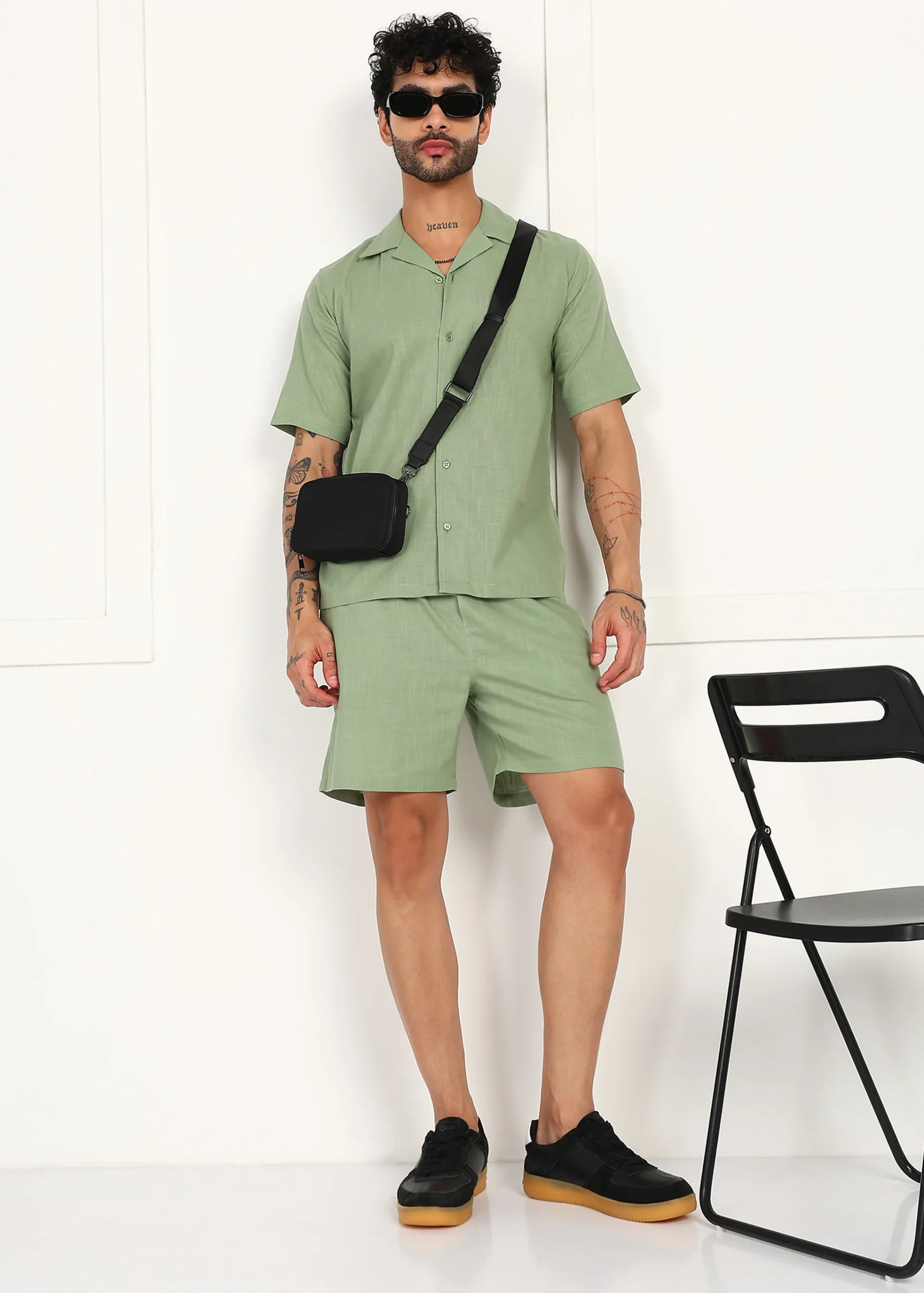 Himalaya Sage Linen Co-Ord Set