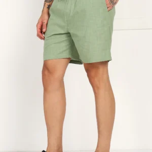 Alternative view of Sage Linen Shorts