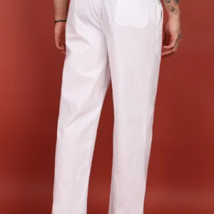 White Pajama Combo For Men (Pack of 2) - Image 4